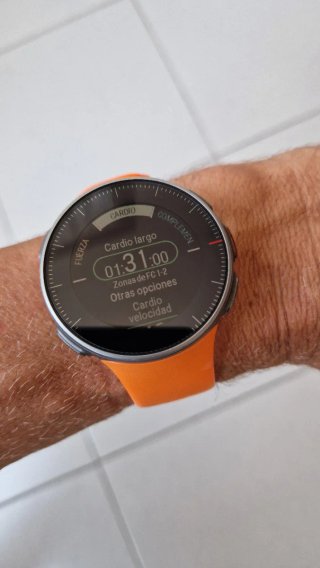 Polar Vantage V Smartwatch Naranja/Plata