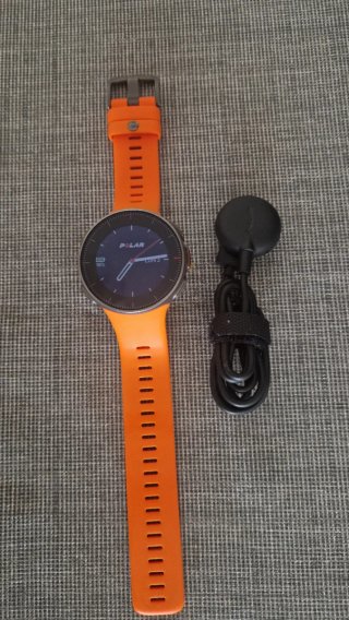Polar Vantage V Smartwatch Naranja/Plata