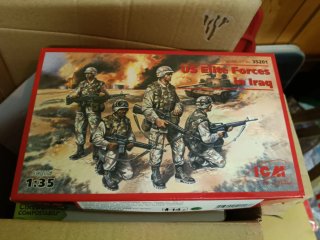 Modellino ICM US Elite Forces in Iraq 1:35