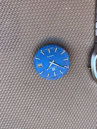 Tissot TV Dial Vintage 38mm Azul Quartz