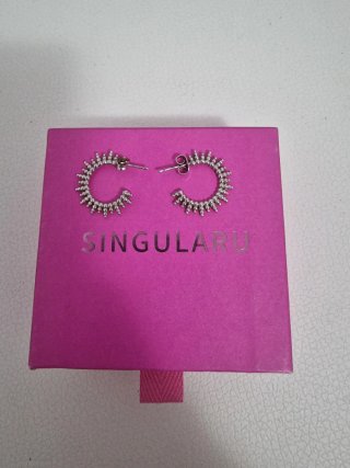 Pendientes Sol Singularu Plata