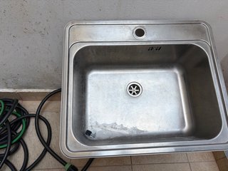Fregadero de aluminio