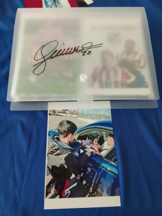 Simeone 74 FOTOS firmado por giuliano! Álbum Atlét
