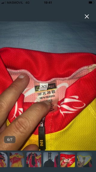 Ropa  selección española ciclismo
