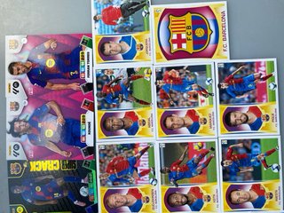 Lote cromos F.C. Barcelona