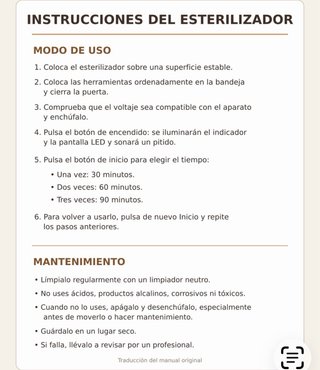Esterilizador UV Profesional YM-9002