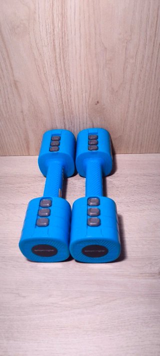 Set Mancuernas Ajustables 0.25kg Azul