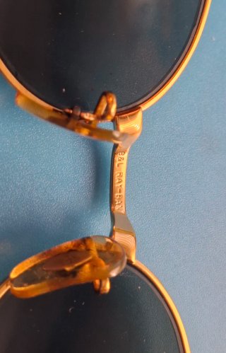 Ray-Ban W2186 B&L Gafas de Sol Vintage Oro