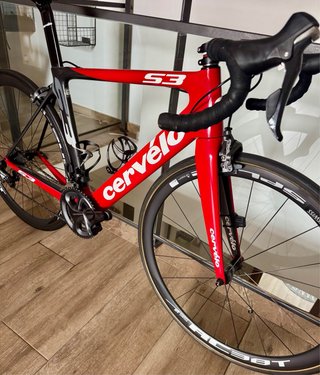 Bicicleta Carretera Cervelo S3 Rossa