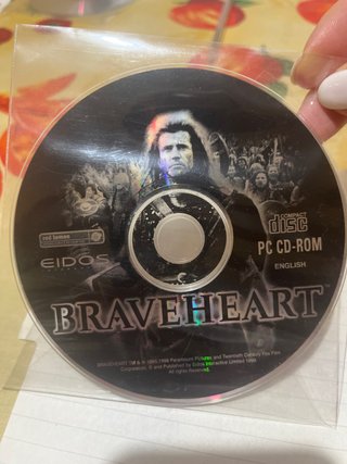 PC CD-ROM Braveheart Eidos Interactive