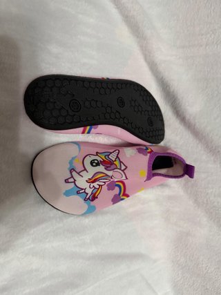 Zapatillas niña unicornio rosas