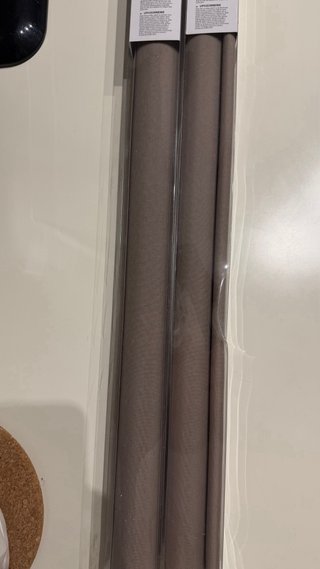 Cortinas Lisas Arena 80x170