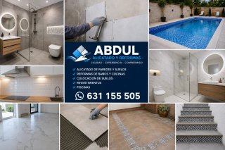 Alicatado, reformas de baños y cocinas, suelos
