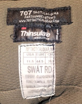 Botas 707 Tactical Gear