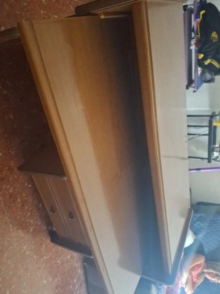 Mesa escritorio con ruedas