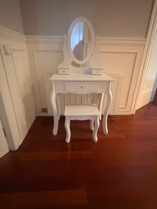 Tocador infantil clásico blanco