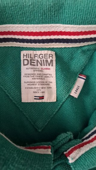 Polo Tommy Hilfiger verde