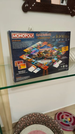 Monopoly Iron Maiden - Somewhere on Tour