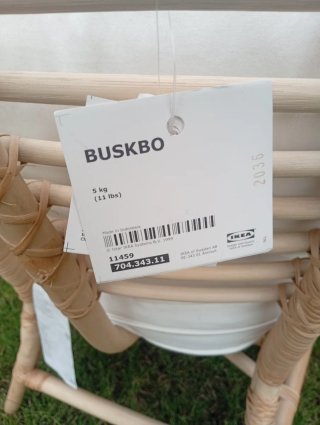 Silla/Butaca Buskbo Ikea Ratán