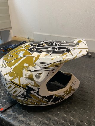 Casco Motocross Shot Race + Gafas