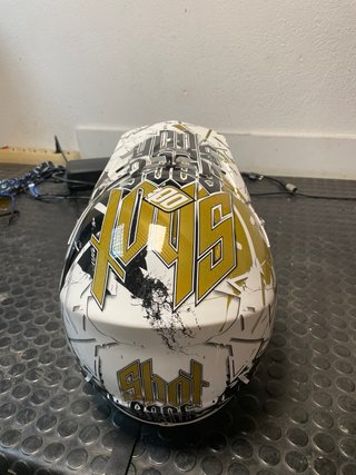 Casco Motocross Shot Race + Gafas