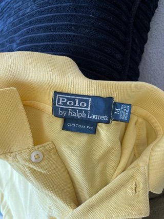 Polo Ralph Lauren amarillo manga corta