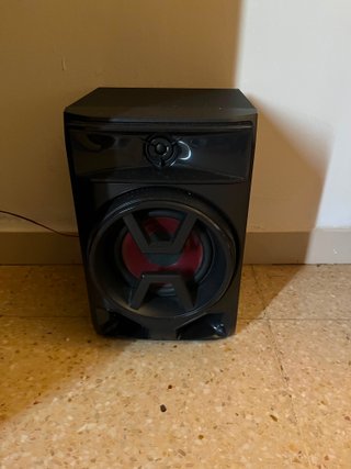 Minicadena LG Altavoces Negro