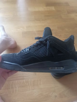 Nike Air Jordan 4 Retro Black Cat Tg 43