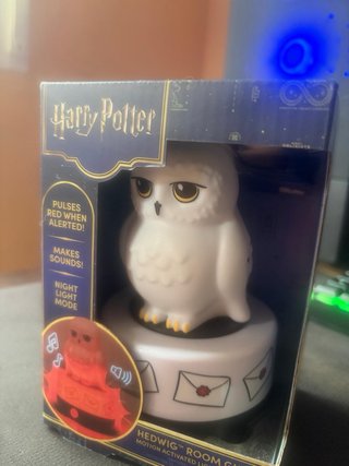 Lámpara Hedwig Harry Potter Original- Luz y alarma