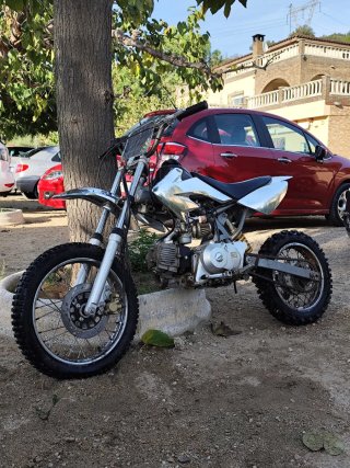 Moto Cross 125cc Plata