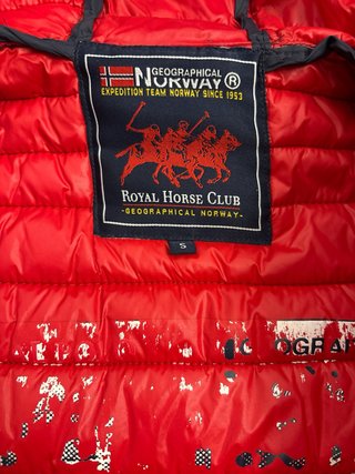 Cazadora Superdry niño/hombre azul y roja