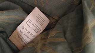Blusa Scotch & Soda verde estampada
