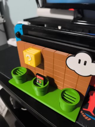 Decoración Dock Switch Mario Bros
