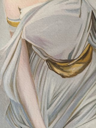 Dipinto olio su cartoncino 70x50 Boldini