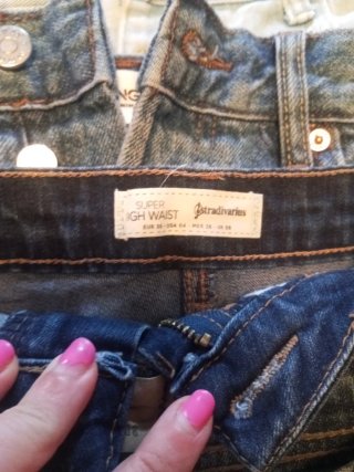Lote 4 shorts vaqueros mujer