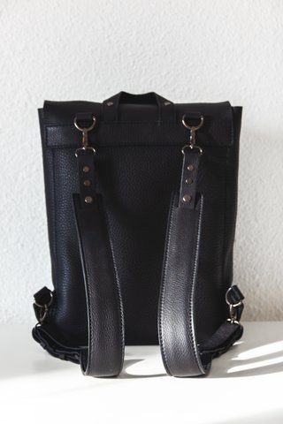 Mochila de cuero - G.25 Alameda Notte Blu