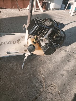 Patinete de gasolina