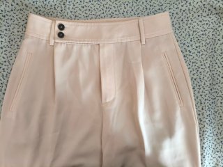 Pantalón de vestir color crema
