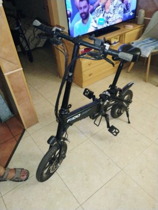 Bicicleta Eléctrica Fiido Plegable
