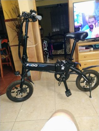Bicicleta Eléctrica Fiido Plegable