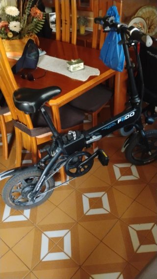 Bicicleta Eléctrica Fiido Plegable