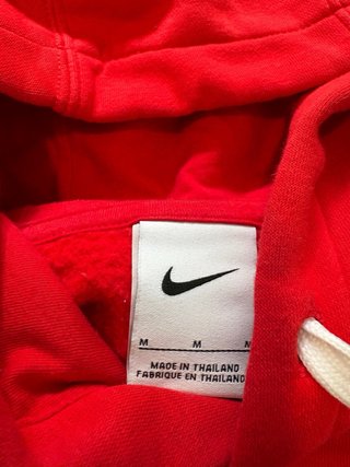 Sudadera Nike Roja Básica