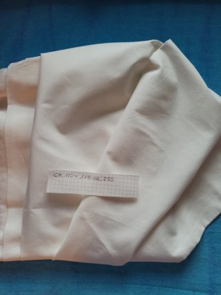 Tessuto cotone percalle bianco 170x115 cm