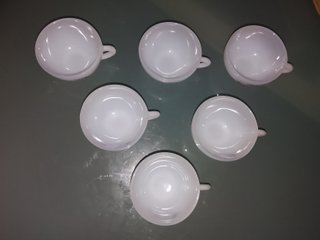 6 tazas Arcopal Francia Margarita Vintage