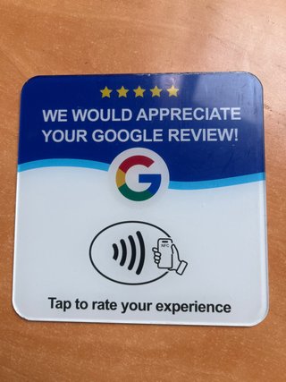 10 Schede NFC Google Review
