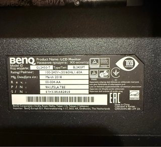Monitor LCD BenQ Nero