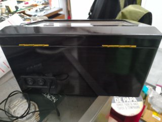Caja giratoria para relojes