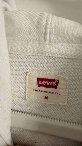 Sudadera Levi's Blanca Mario Bros