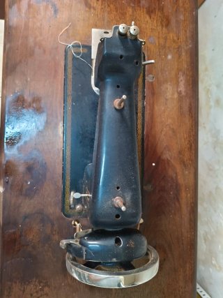 Máquina de coser Wertheim antigua