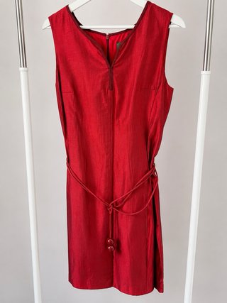 Conjunto Roberto Verino: Chaqueta y Vestido Rojo